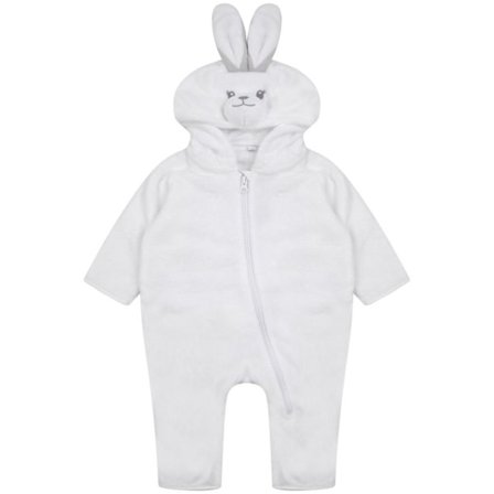 Larkwood Babies Kanin Design All In One 0-6 Månader Vit