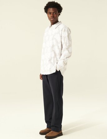 Rue de Tokyo Samson Japanese Flower - Beige - M