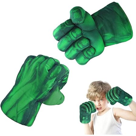 Lasten Super Sankari Käsineet, Super Sankari Nyrkkihanskat Uskomattomat Smash-Nyrkit Pehmeät Plussilelut, Lasten Cosplay-Pukujen Hanskat Lapsille 