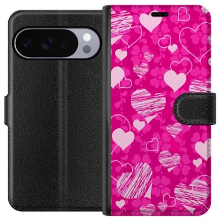 Yhteensopiva Lompakkokotelo Google Google Pixel 10 Pro PopSydänKuviointi