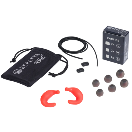 Beretta Mini Headset E2 Orange Fluo