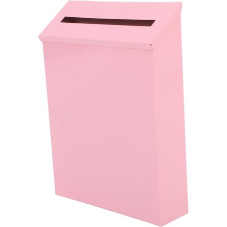 Postkasse i vintage stil av jern, dekorativ veggpostkasse for utendørs bruk, for gutter og jenter