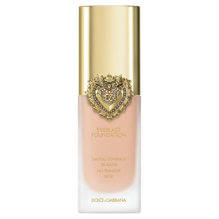 Dolce&Gabbana Everlast Foundation Alta coprenza 24 OREEffetto opaco 3D No transfer SPF20 PA+++ 09C Light Medium - Sottotono rosa freddo 27ml