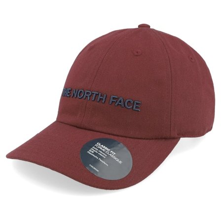 The North Face - Röd unconstructed Keps - Roomy Norm Hat Sumac/Summit Na Dad Cap @ Hatstore