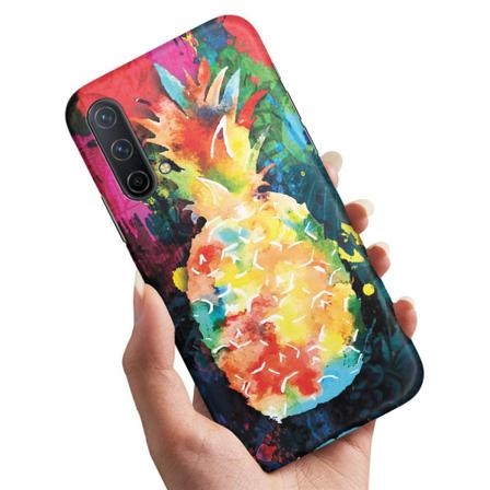 OnePlus Nord CE 5G - Cover/Mobilcover Regnbue Ananas Multicolor