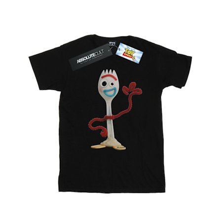 Disney Dam/Kvinnor Toy Story 4 Forky Bomull Boyfriend T-shirt