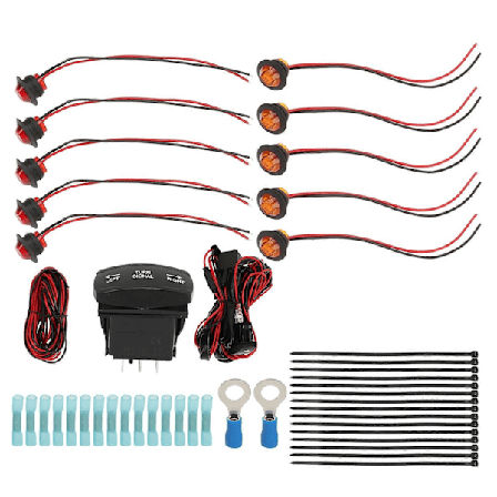 Vilkkuviiksi ATV UTV Vilkkurele Johtosarjan Vaihto Polaris Ranger RZR DC12V