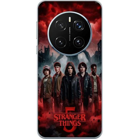 Kompatibelt Mobilskal till Honor Honor Magic7 Pro Mörk Stranger Things-inspirerad fantasyillustration med åska, dramatisk himmel och intensiv obehag