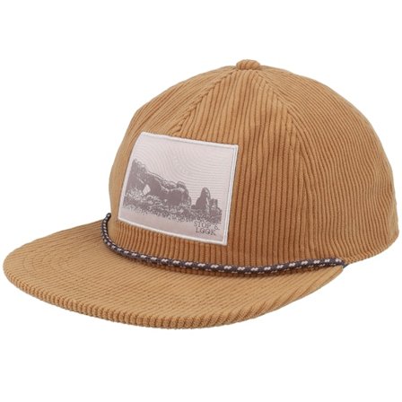 Columbia - Beige snapback Czapka Z Daszkiem - Packsaddle Corduroy Camel Brown Snapback @ Hatstore