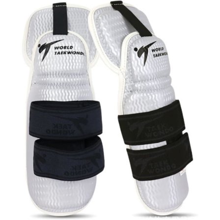 IC Taekwondo Skinnbeskyttere Underarm Albue Armskydd, WT MMA Kampsport Kickboksing Karate Sparring Muay Thai Trening