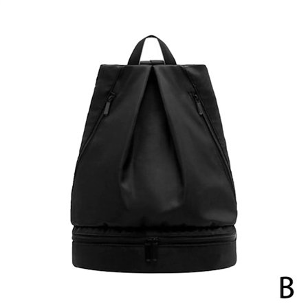 Våt Tørr Separasjon Treningsbag Dame Flytebag Vanntett Strandryggsekk Flytebag Skolesekker med Skoskap~02598