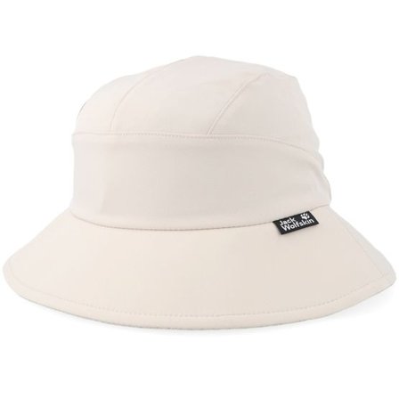 Jack Wolfskin - Beige bucket Hatt - Wingbow Hat W Oyster Bucket @ Hatstore