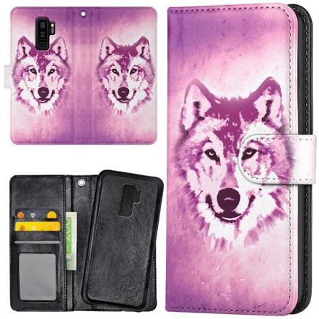 Samsung Galaxy S9 Plus - Plånboksfodral/Skal Varg