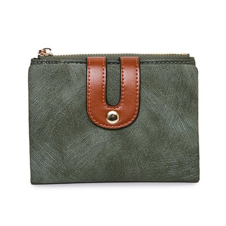 IC Læderpung Dame Mini Lynlås Møntpung ID-kortlomme