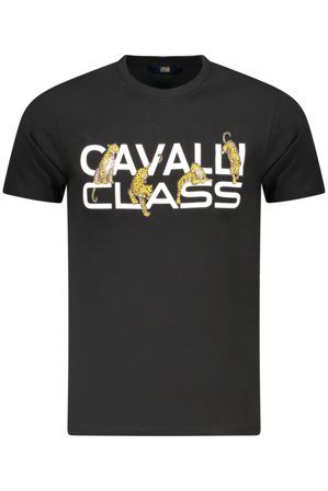 Cavalli Class T-shirt Maniche Corte Uomo Nero