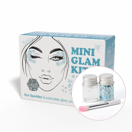 Glitter Eco Lovers Mini Glam Kit Sky Blue, Skincare, Øjne, Øjenskygge