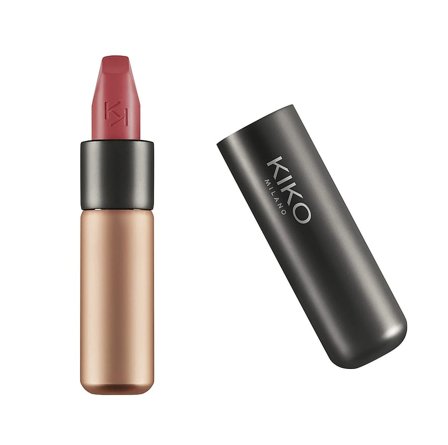 Kiko Milano Velvet Passion Matte Lipstick 316 Vintage Rose, Makeup, Læber, Læbestift