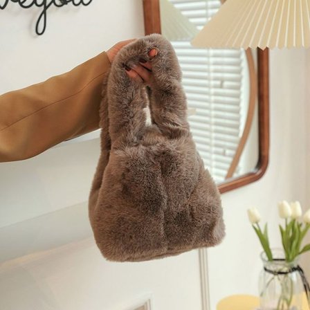 Plys Taske Skuldertaske KHAKI