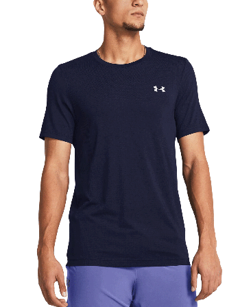 Under Armour Vanish Seamleshort Short Sleeve Midnight Navy