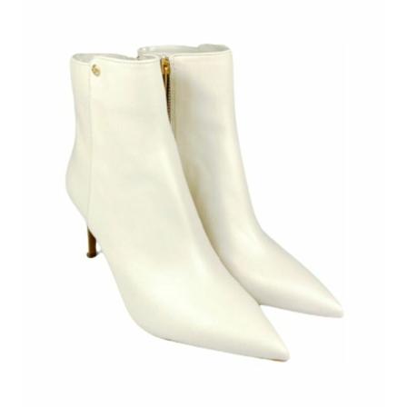 Michael Kors, Heeled Boots Wit, Dames, Maat:39 EU