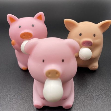 Nyhet søt Squishy leketøy rosa gris gaver til barn voksne, Decompre