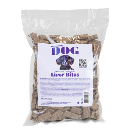 My favourite DOG - Leverskiver 1 kg - Hund - Hundegodbiter & tyggebein - Belønningsgodbiter for hund - ZOO.no