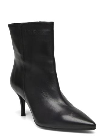 Booties Shoes Boots Ankle Boots Ankle Boot - Heel Svart Billi Bi