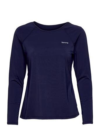 Loose Ls T-Shirt Blue Famme