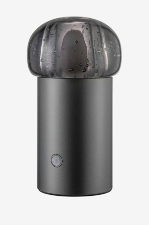 Blomus - LED-lampe Iris 18 cm - Grå - Oppladbare lamper - Fra Homeroom