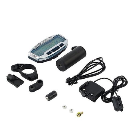 Trådbunden LCD-cykelcomputer Odometer Velometer