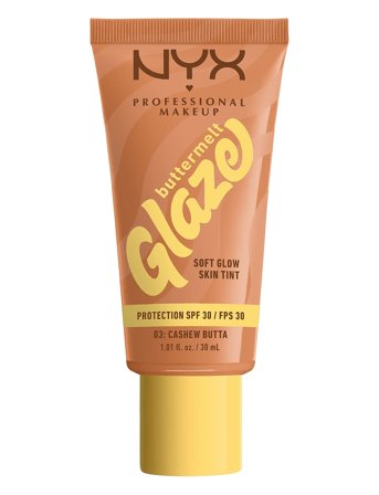 NYX Professional Makeup Nyx Professional Makeup Buttermelt Glaze Skin Tint Spf30 Foundation 08 Nutmeg Butta 30 Ml - 30 ML