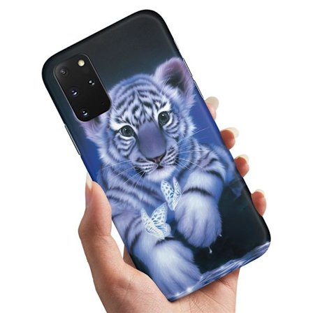 Cover / Mobilcover til Samsung Galaxy S20 Plus - Tigerunge