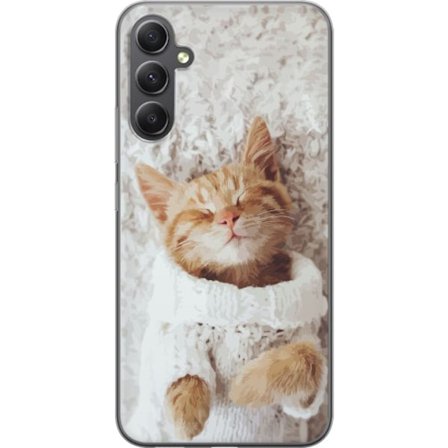 Kompatibelt Mobildeksel til Samsung Galaxy A16 5G Katt