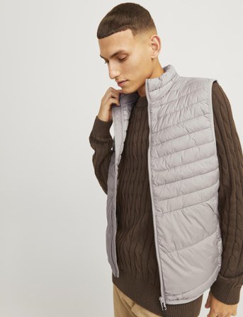 Jack & Jones Jjestate Packable Bw Collar Noos - Beige - M