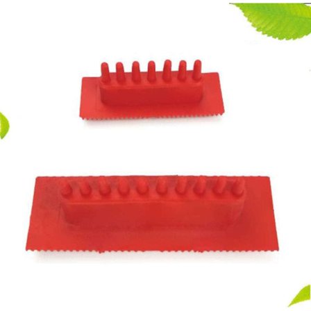 Malerværktøj med træstruktur til realistisk åremaling, DIY vægdekorationsapplikator med præcise udskæringer og fleksibelt design, genanvendelig 