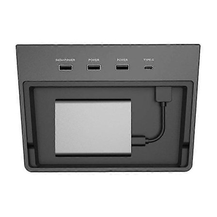 USB-hub Dockningsstation Dockningshub Biltillbehör för Tesla Model 3