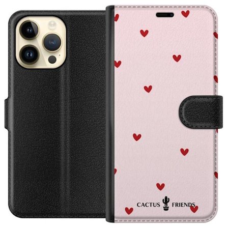 Kompatibelt Lommeboketui til Apple Apple iPhone 15 Pro Max Cactus and Friends – HeartSprinkle