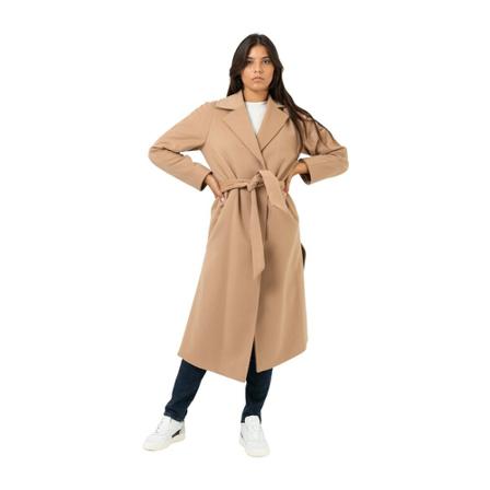 Stimm Belted Coats inbo, Dame Uldfrakker