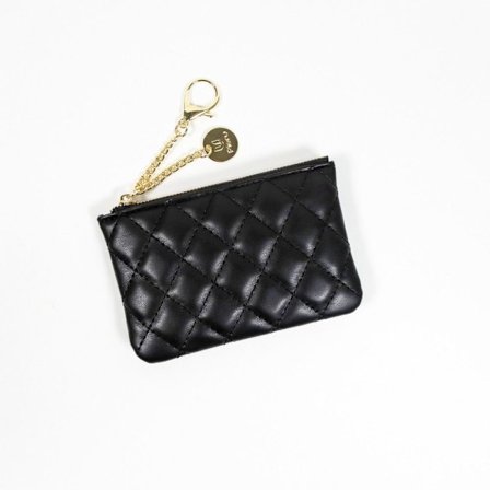 Mini Myntväska Litet kortpaket SVART