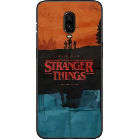 Oneplus 6t Svart Skal Stranger Things