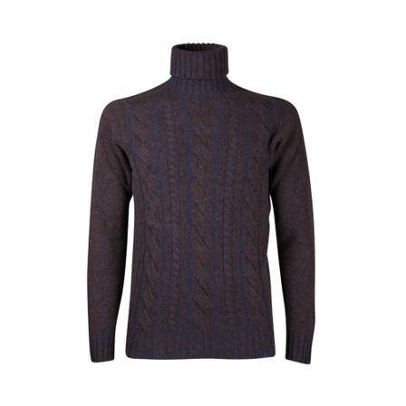 Bob, Turtlenecks Bruin, Heren, Maat:L