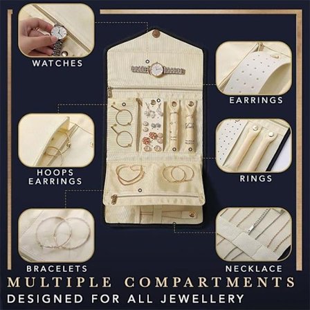 Taitettava Velvet matkakorulaukku