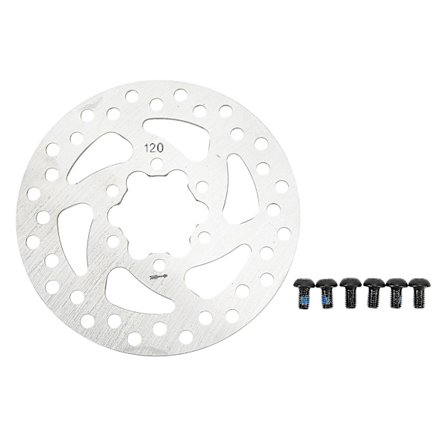 Elektrisk Scooter Skivebremse 6 Huller Rustfrit Stål Med 6 Skruer Scooter Skivebremse Rotor Til Udskiftning