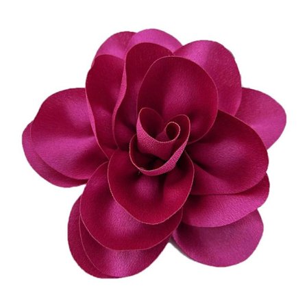 Stilfull Lapel Blomma Accessoar Trendig Satäng Blomma Broschnål Kragstift Ornament för Modeentusiaster
