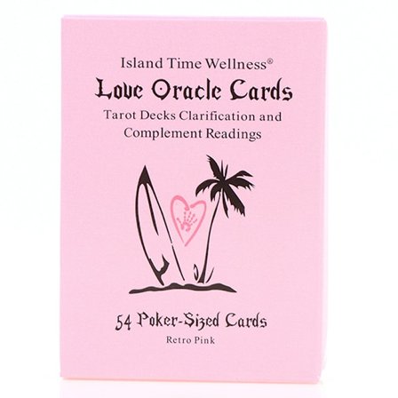 Love Oracle Cards Engelsk brætspil Divination forudsiger multip