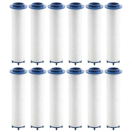 12 stk. Turbo Blæser Brusehoved Filter - Bruges til Propel Håndholdt Brusehoved Højt Tryk - Brusebad