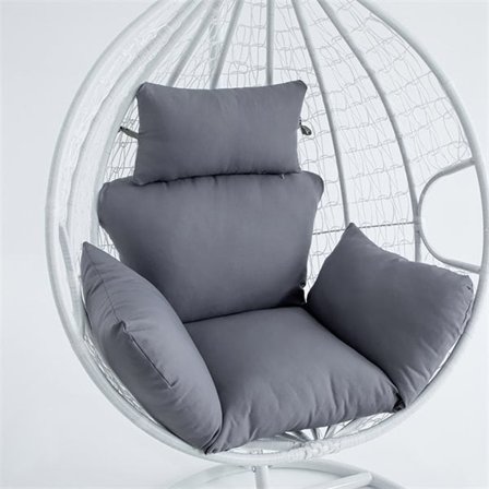 Dyna för hängstol i polyester och PP-bomull - Grå