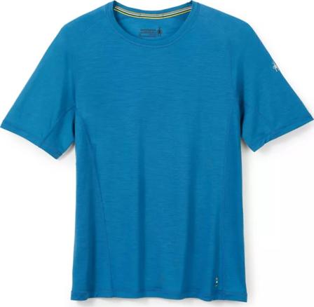 Smartwool Men's Merino Sport Ultralite Short Sleeve Men Short sleeved fitness sweater Blue L