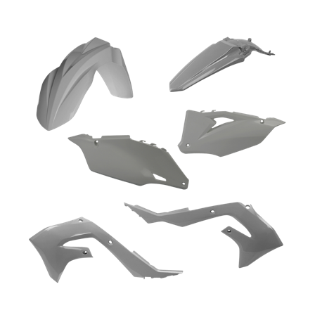 Kit Plastiche Acerbis Grigio - Kawasaki KX 450 2022-2023