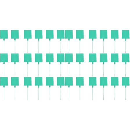 200 stk store kabelarrangører - butikk - ledning - levering - bagasje - skrivbar kabelmerke - gjenbrukbar navneklær - glidelåsmerker - grønn etikett -